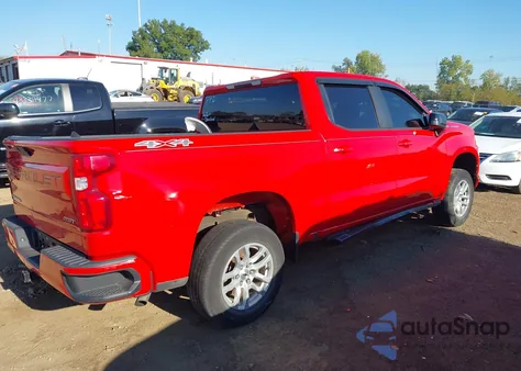 2019 Chevrolet Silverado K1500 Rst z USA, uszkodzony, nr VIN 3GCUYEED0KG119751